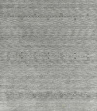 Machine Washable Contemporary Dark Gray Rug, wshcon2380