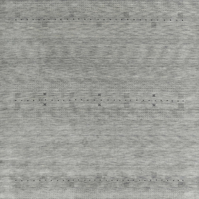 Machine Washable Contemporary Dark Gray Rug, wshcon2380