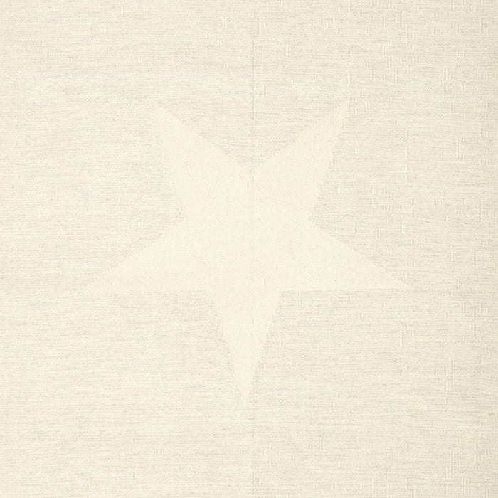 Contemporary Blanched Almond Beige Solid Rug, con2381