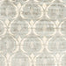 Square Contemporary Champagne Beige Modern Rug, con2384