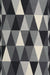 Contemporary Dark Gray Modern Rug, con2385