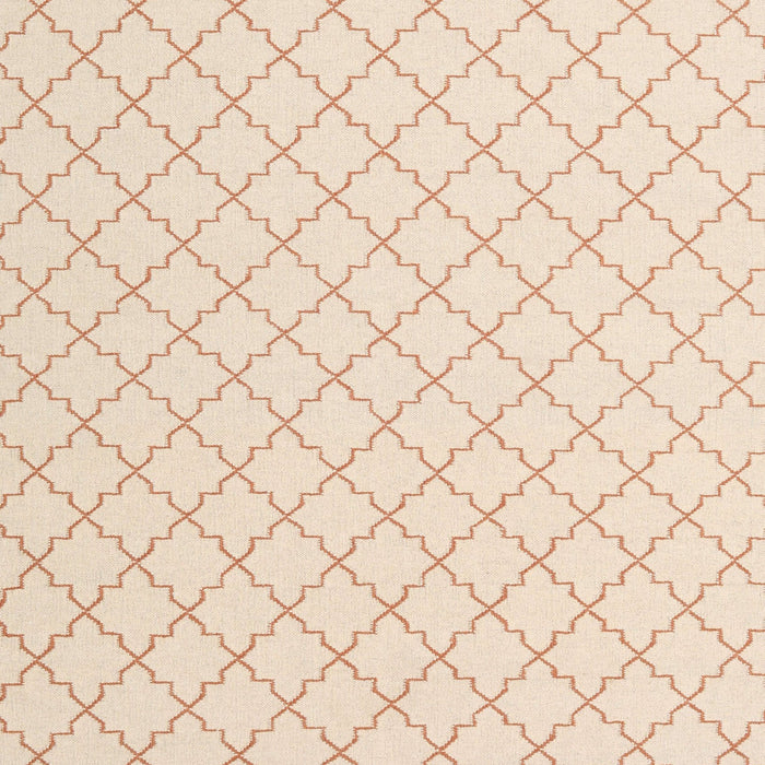 Contemporary Navajo White Gold Trellis Rug, con2393