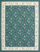 Machine Washable Contemporary Greenish Blue Green Rug, wshcon2395