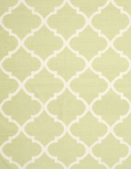 Contemporary Khaki Gold Trellis Rug, con2396