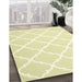 Machine Washable Contemporary Khaki Gold Rug in a Family Room, wshcon2396