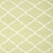 Square Contemporary Khaki Gold Trellis Rug, con2396