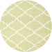 Square Machine Washable Contemporary Khaki Gold Rug, wshcon2396