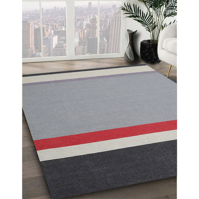 Machine Washable Contemporary Purple Rug in a Family Room, wshcon2398