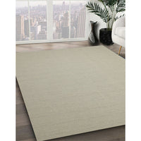 Contemporary Sage Green Solid Rug, con239