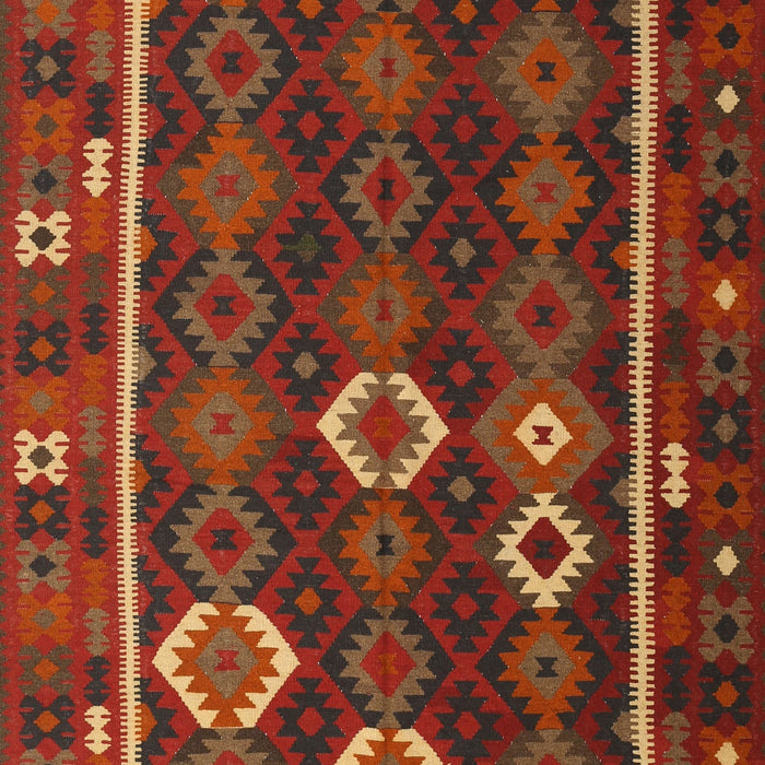 Contemporary Saddle Brown Oriental Rug, con2400