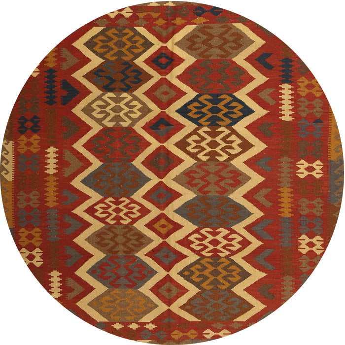 Sideview of Contemporary Sedona Brown Oriental Rug, con2403
