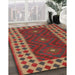 Contemporary Red Oriental Rug in Family Room, con2410