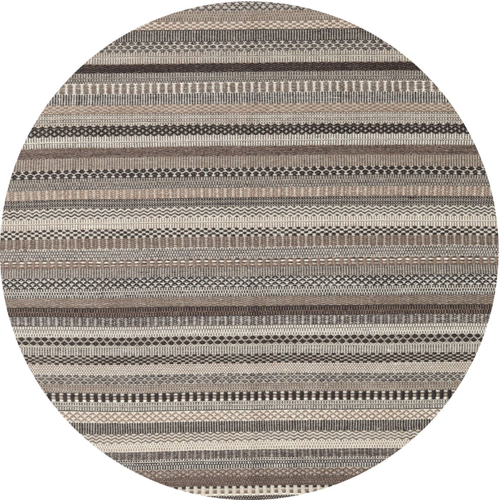Square Machine Washable Contemporary Tan Brown Rug, wshcon2411