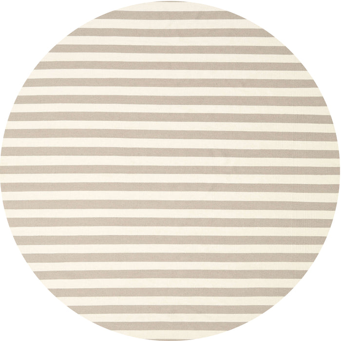 Square Machine Washable Contemporary Whip Beige Rug, wshcon2414