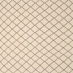 Square Contemporary Navajo White Gold Solid Rug, con2415