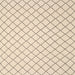 Square Contemporary Navajo White Gold Solid Rug, con2415