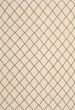 Contemporary Navajo White Gold Solid Rug, con2415