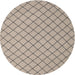 Square Machine Washable Contemporary Tan Brown Rug, wshcon2417