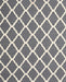 Contemporary Gray Trellis Rug, con2418