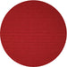 Sideview of Contemporary Red Modern Rug, con241