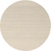 Sideview of Contemporary Desert Sand Beige Solid Rug, con2422