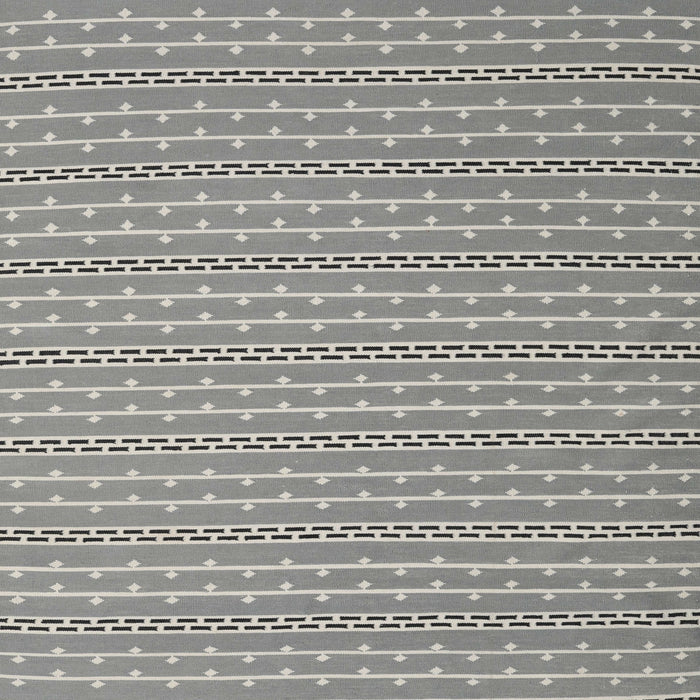 Sideview of Machine Washable Contemporary Dark Gray Rug, wshcon2425