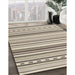 Machine Washable Contemporary Khaki Green Rug in a Family Room, wshcon2426