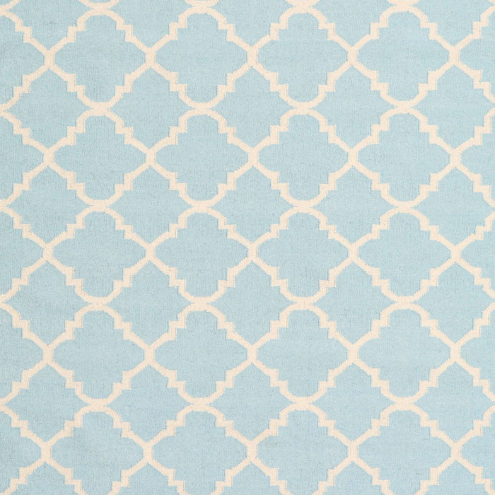 Machine Washable Contemporary Light Steel Blue Rug, wshcon2427