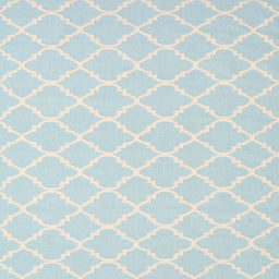 Sideview of Machine Washable Contemporary Light Steel Blue Rug, wshcon2427