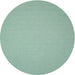 Sideview of Contemporary Blue Green Modern Rug, con242