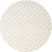 Square Machine Washable Contemporary Dark White Beige Rug, wshcon2431