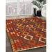 Machine Washable Contemporary Light Brown Rug in a Family Room, wshcon2432