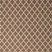 Sideview of Machine Washable Contemporary Sienna Brown Rug, wshcon2435