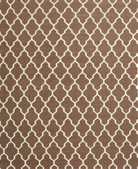 Machine Washable Contemporary Sienna Brown Rug, wshcon2435