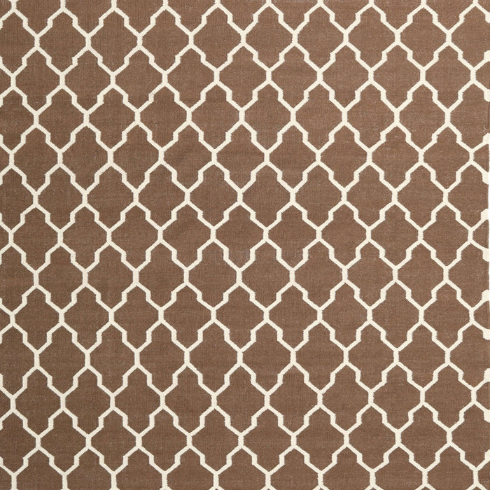 Machine Washable Contemporary Sienna Brown Rug, wshcon2435