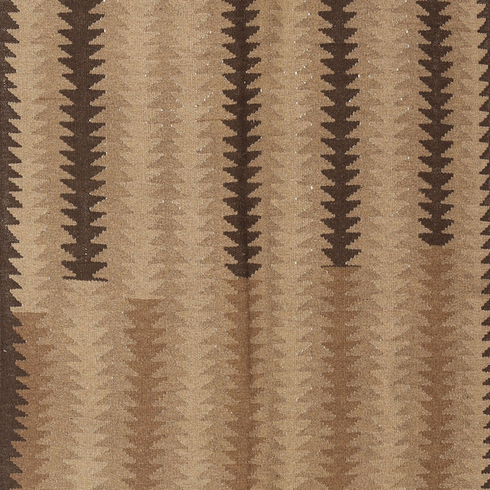 Machine Washable Contemporary Saddle Brown Rug, wshcon2439