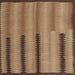 Square Contemporary Saddle Brown Southwestern Rug, con2439