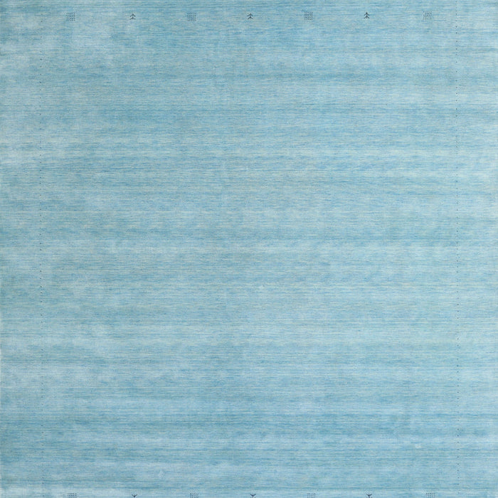 Contemporary Sky Blue Modern Rug, con2441