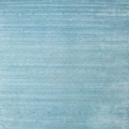 Sideview of Machine Washable Contemporary Sky Blue Rug, wshcon2441