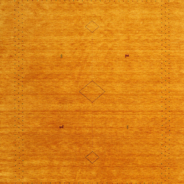 Machine Washable Contemporary Dark Orange Rug, wshcon2451