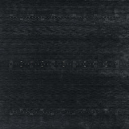 Sideview of Machine Washable Contemporary Gunmetal Green Rug, wshcon2452