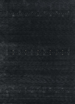 Contemporary Gunmetal Green Modern Rug, con2452