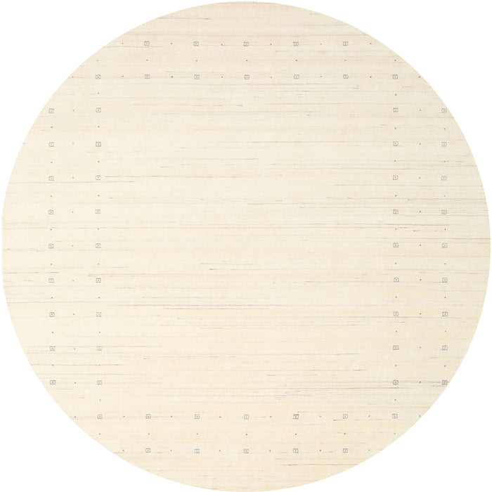 Square Machine Washable Contemporary Moccasin Beige Rug, wshcon2454