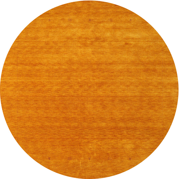 Square Machine Washable Contemporary Orange Red Rug, wshcon2458