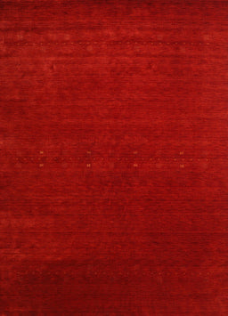 Contemporary Neon Red Modern Rug, con2459