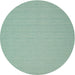 Square Machine Washable Contemporary Blue Green Rug, wshcon245