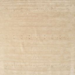 Sideview of Machine Washable Contemporary Yellow Rug, wshcon2461