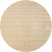 Sideview of Contemporary Brown Solid Rug, con2465