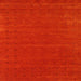 Sideview of Machine Washable Contemporary Red Rug, wshcon2467