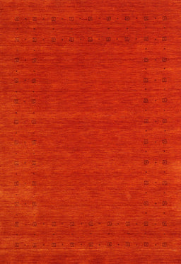 Contemporary Red Modern Rug, con2467